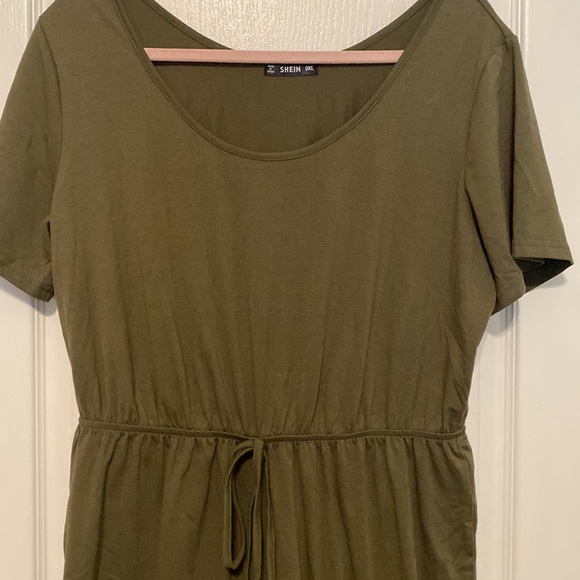NEW OLIVE ROMPER - Picture 3 of 6